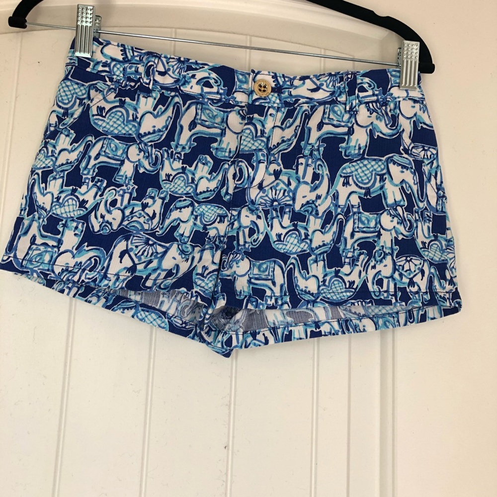 Lilly Pulitzer Get Trunky Mini’s Shorts size 14